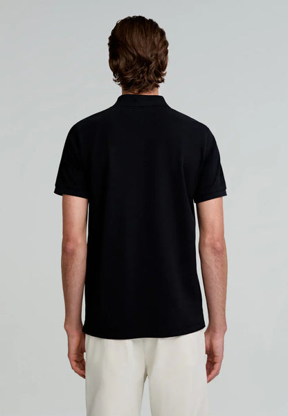 BLACK LUXURIOUS POLO-SHIRT