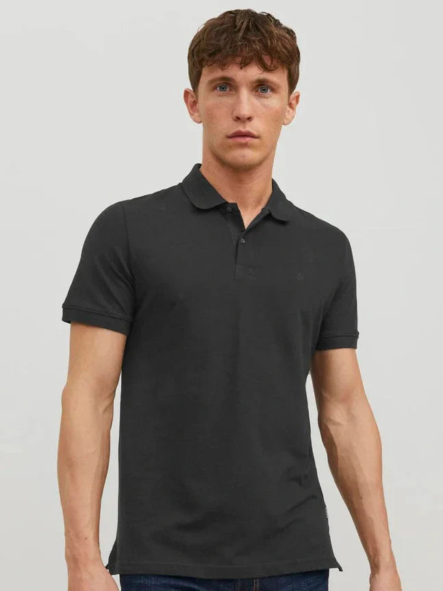 DECENT CLASSIC BLACK POLO-SHIRT
