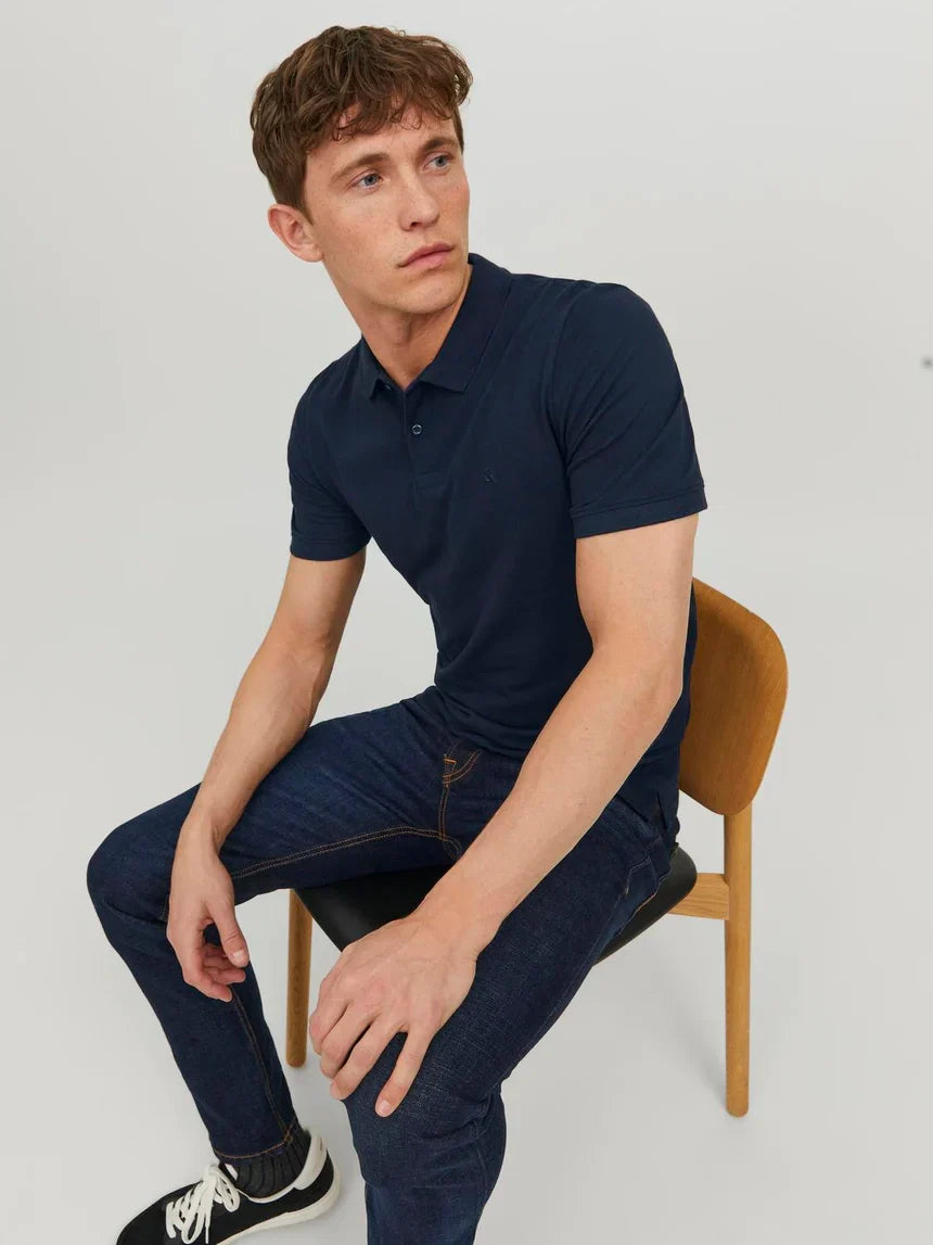 NAVY BLUE PREMIUM POLO-SHIRT
