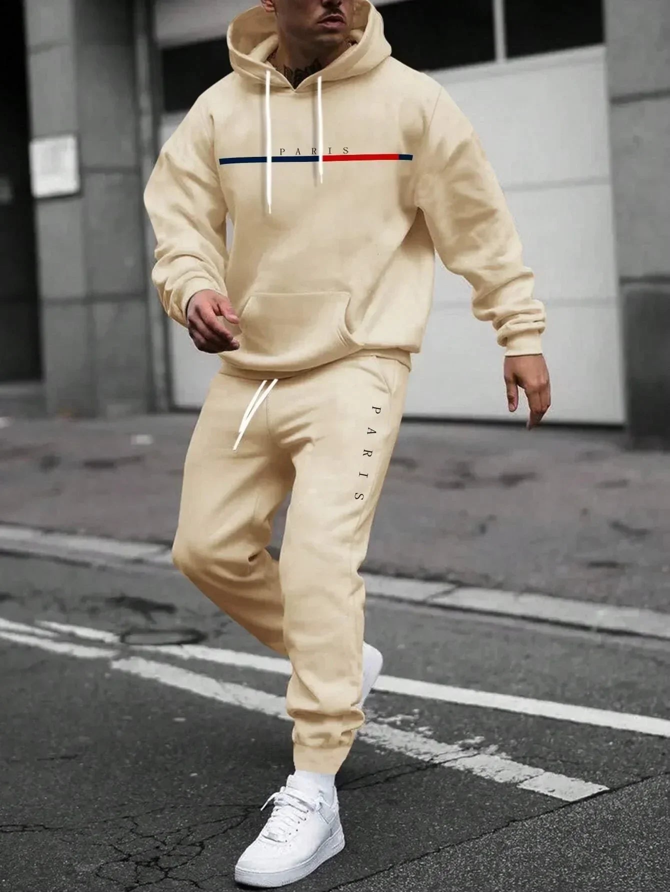 Tracksuit Suit High-Quality Comfortable Casual Pullover